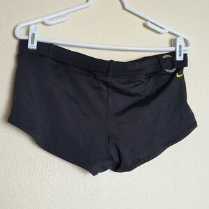 Nike 12 Black Swim Women's Athletic Shorts